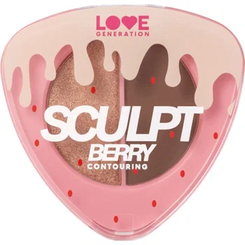 LOVE GENERATION палетка д/контуринга лица sculptberry т.02